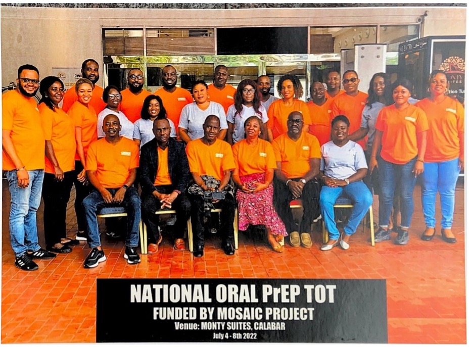 MOSAIC Supports the Development and Implementation of the First Training Manual on Oral PrEP Implementation in Nigeria